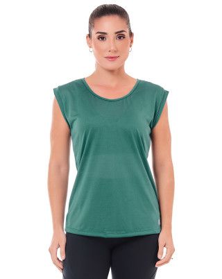 Blusa Flash Verde Garden SND Sandy Fitness