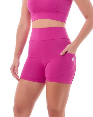 Short React Rosa Choque SND Fitness