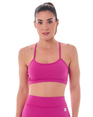 Top Light Rosa Choque SND Fitness