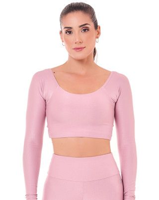 Top Cropped Trend Rosê SND Sandy Fitness