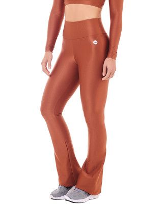 Calça Flare Trend Bronze SND Sandy Fitness
