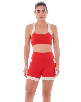 Look Action Vermelho SND Fitness