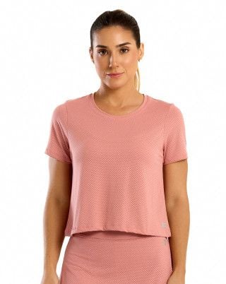 Blusa Cropped BT Rosê SND Fitness