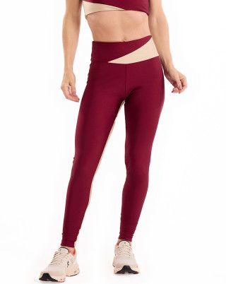 Legging Axis Fit Vinho Van Andretta SND
