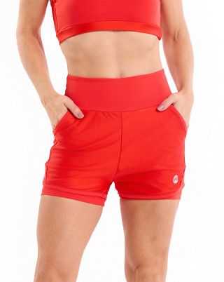 Short Harmony Fit Vermelho Van Andretta SND