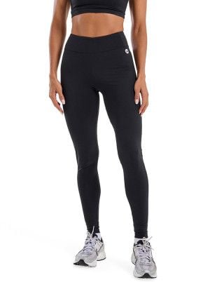 Calça Legging Balance Canelada Multibolsos Média Compressão Preta UV50+ SND Fitness