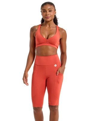 Look Power Intensity Alta Compressão UV50+ Terracota SND Fitness