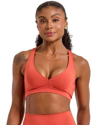 Top Power Alta Sustenção e Compressão UV50+ Terracota SND Fitness