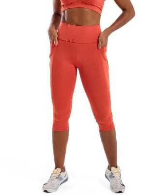 Corsário Athletic Alta Compressão UV50+ Terracota SND Fitness