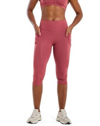 Corsário Athletic Alta Compressão UV50+ Rose Escuro SND Fitness