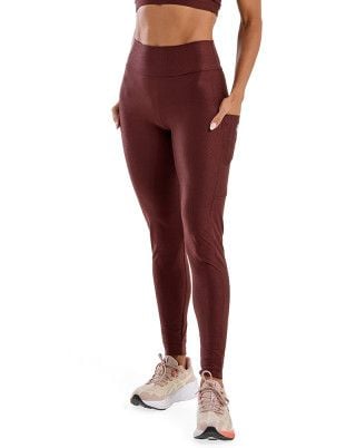 Calça Legging Trend Média Compressão UV50+ Marrom SND Fitness