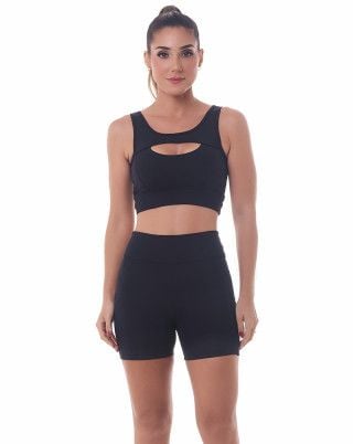 Look React Preto SND Sandy Fitness