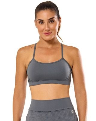 Top Light Cinza SND Fitness