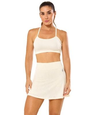 Look Light Fly Média Compressão UV50+ Off White SND Fitness