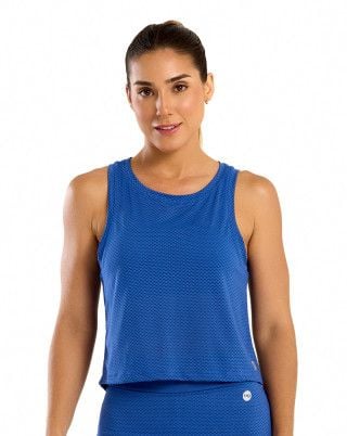 Regata Cropped BT Azul Royal SND FItness