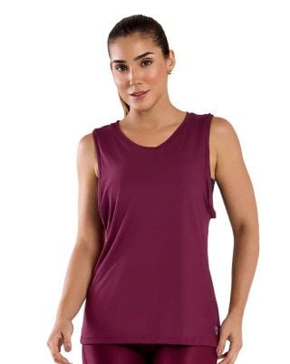 Regata Fluidy UV50+ Vinho SND Fitness