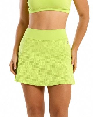 Short Saia New Fly Verde Lima SND Fitness