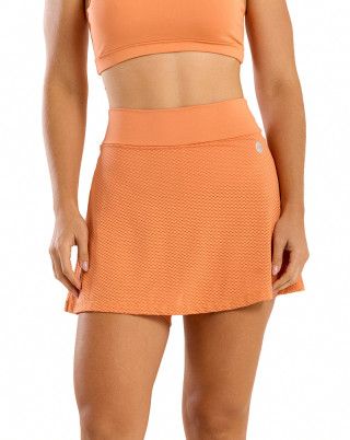 Short Saia New Fly Laranjinha SND Fitness