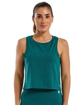 Regata Cropped BT Verde Floresta SND FItness