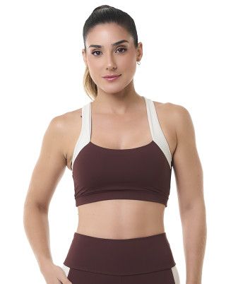 Top Action Marrom SND Fitness