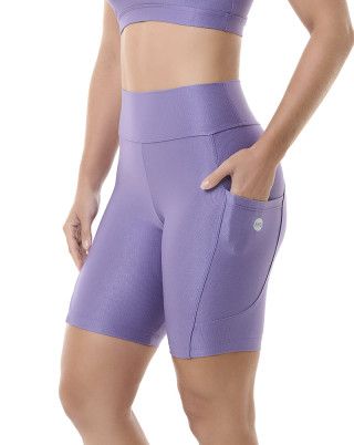 Bermuda Trend Lilás SND Fitness