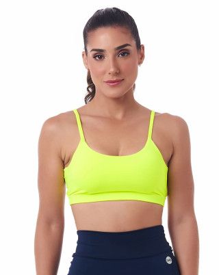 Top Cut Amarelo Neon SND Fitness