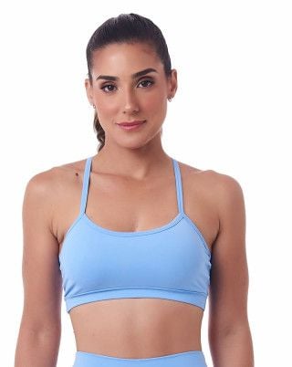 Top Light Azul Celeste SND Fitness