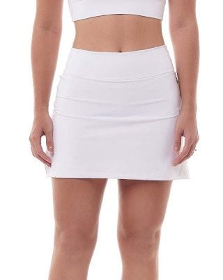 Short Saia Basic Branco SND Sandy Fitness