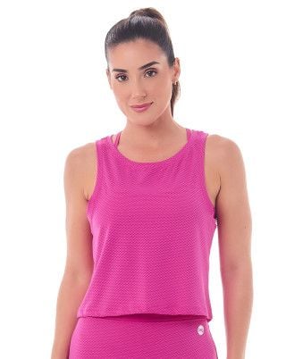 Regata Cropped BT Rosa Choque SND FItness