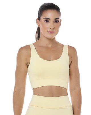 Top Slim Amarelo Manteiga SND Fitness
