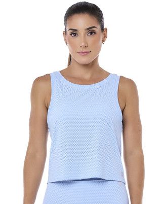 Regata Cropped BT Azul Céu SND FItness