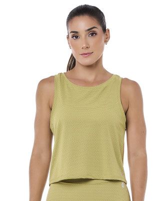 Regata Cropped BT Verde Sálvia SND FItness