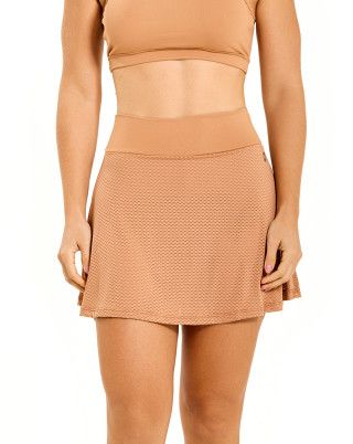 Short Saia New Fly Cappuccino SND Fitness