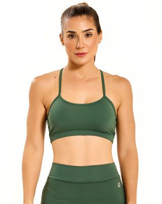 Top Light Verde Botânico SND Fitness