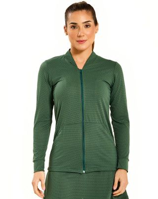 Casaco BT Verde Botânico SND Fitness