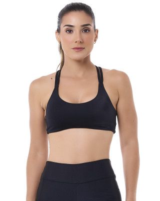 Top Fine Trilobal Preto SND Fitness
