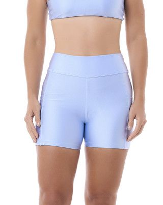 Short Fine Trilobal Azul Celeste SND Fitness
