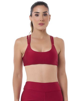 Top Fine Trilobal Vermelho SND Fitness
