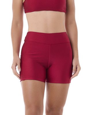 Short Fine Trilobal Vermelho SND Fitness