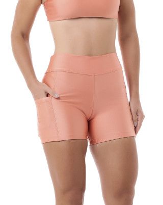 Short Fine Trilobal Laranjinha SND Fitness