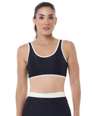 Top Core Preto SND Fitness