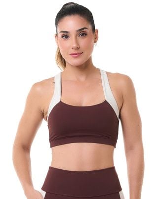 Top Action Marrom SND Fitness