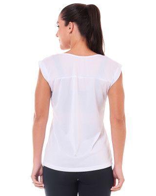 Blusa Flash Branca SND Sandy Fitness