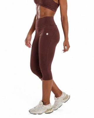 Corsário Athletic Alta Compressão UV50+ Marrom SND Fitness