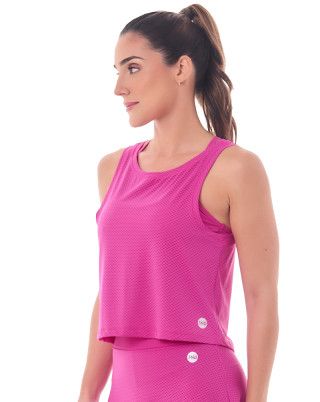 Regata Cropped BT Rosa Choque SND FItness