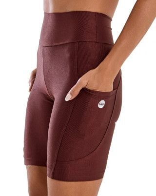 Bermuda Trend Média Compressão UV50+ Marrom SND Fitness