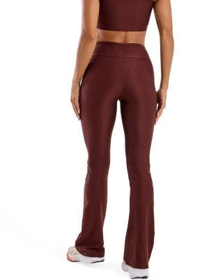 Calça Trend Flare Média Compressão UV50+ Marrom SND Fitness