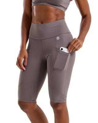 Bermuda Intensity Alta Compressão UV50+ Cinza SND Fitness