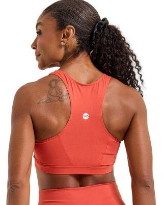 Top Power Alta Sustenção e Compressão UV50+ Terracota SND Fitness