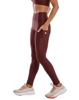 Calça Legging Trend Média Compressão UV50+ Marrom SND Fitness